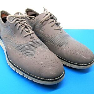 Cole Haan Zerogrand Mens Grey Leather Wingtip Lace Up Sneakers Size 13 M